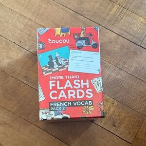 NWT Coucou French Vocab Flash Cards Pack